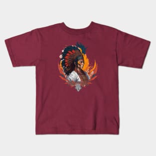 native totem Kids T-Shirt